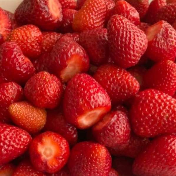 fresas Holy Cow heladería italiana
