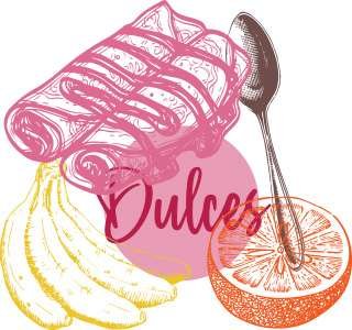 Crepes dulces Holy Cow